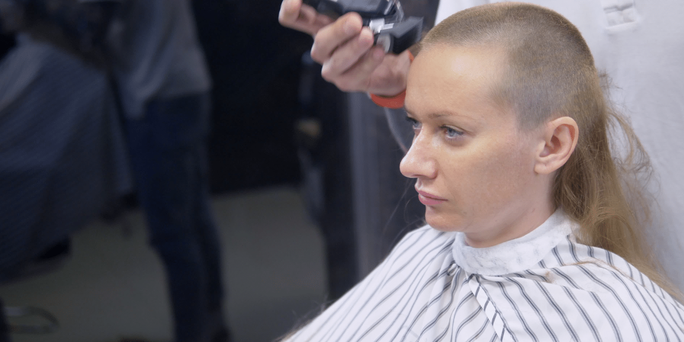 Haare abrasieren