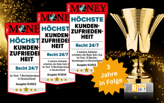 Trust Siegel mit Pokal