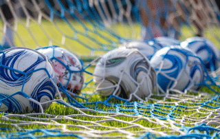 Fussball im Tor