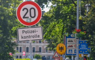 Tempolimit Schild 20 kmh