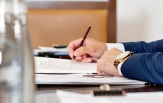 Notarized contract