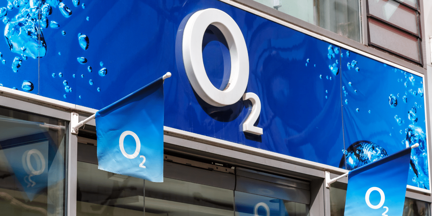 O2 Firmenschild