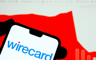 Wirecard Logo auf Handy