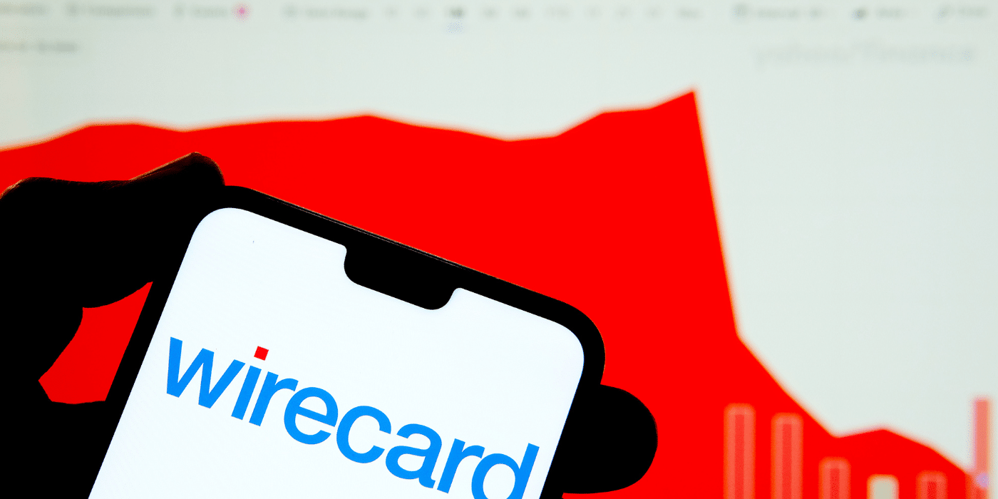 Wirecard Logo auf Handy
