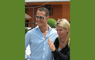 Michael Schumacher mit Frau