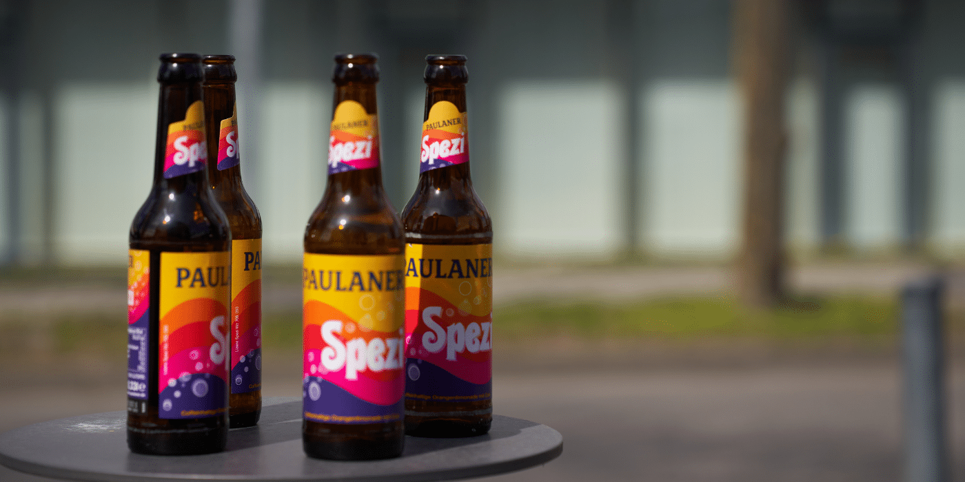 Paulaner Spezi Flaschen
