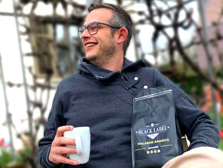 black label coffee